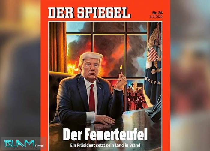 Le diable de feu   "Der Spiegel" ou "Le miroir"